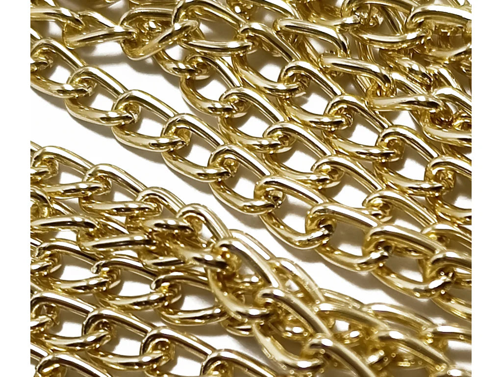 Golden Aluminium Chain size 6 mm