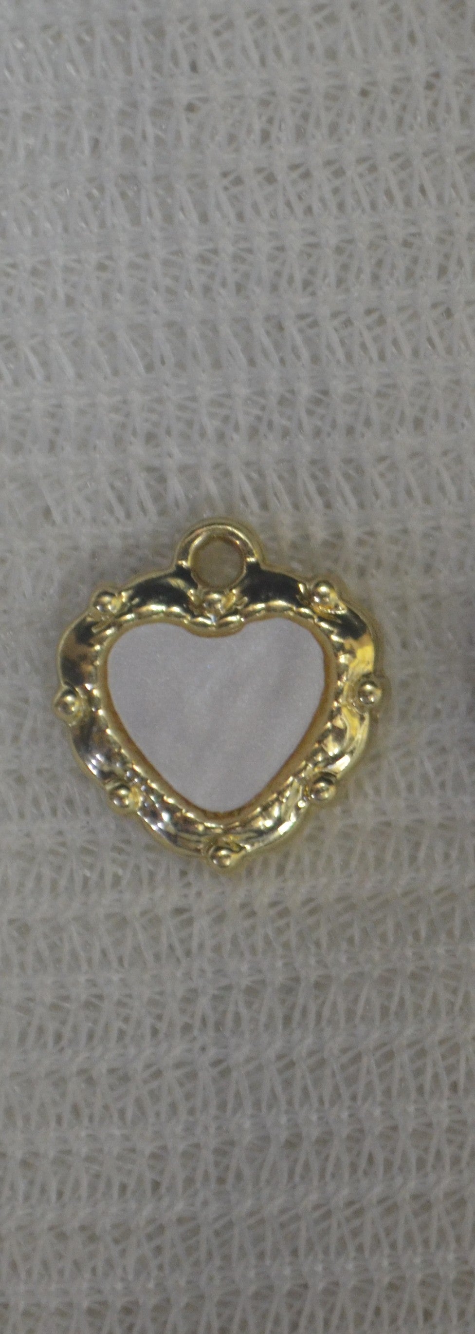 Anti-Tarnish lovable Heart charm - Available in Gold & Silver