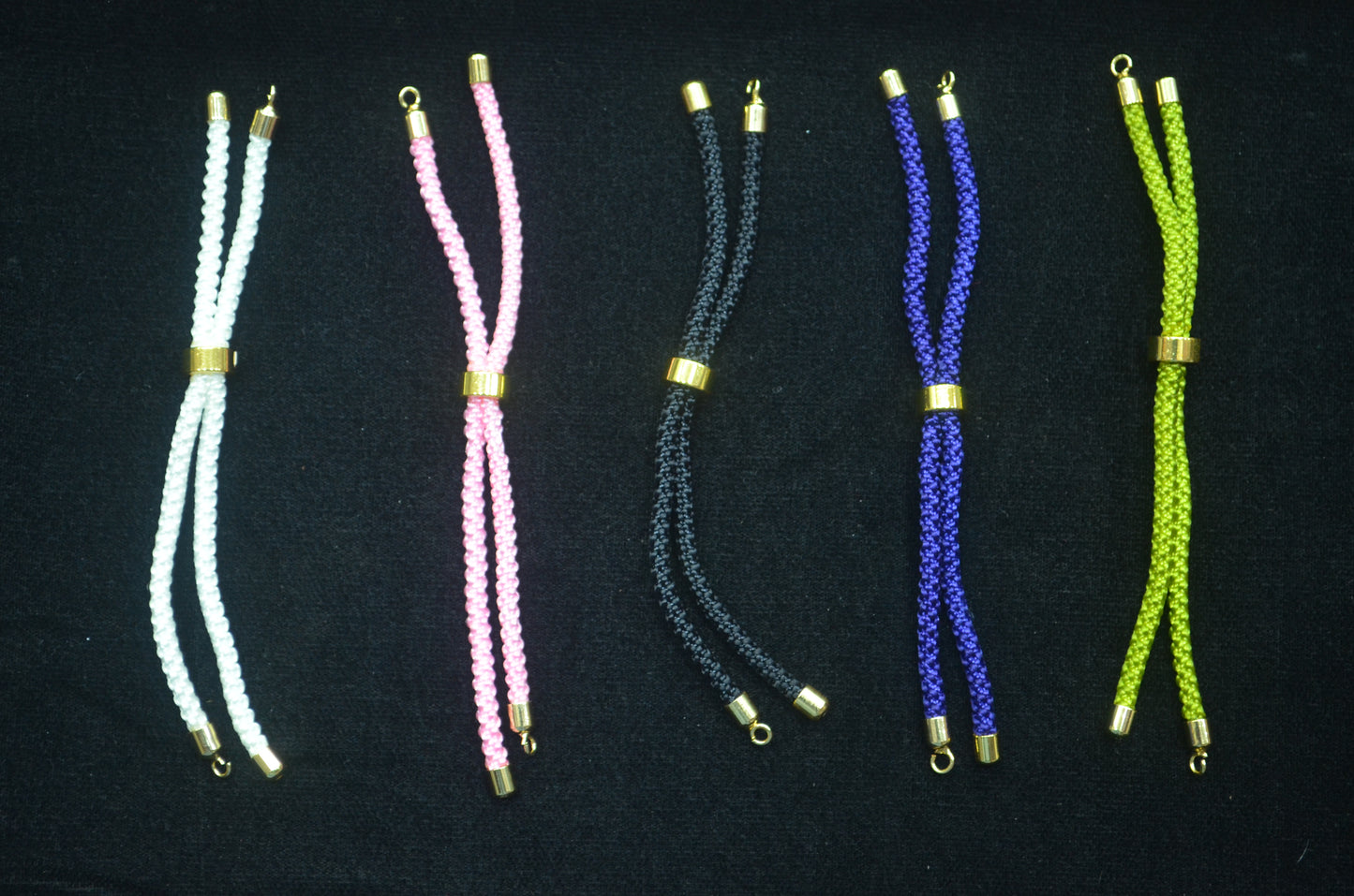 Twisted Cord Bracelet Makings Charms Jewelry For Rakhi and Band