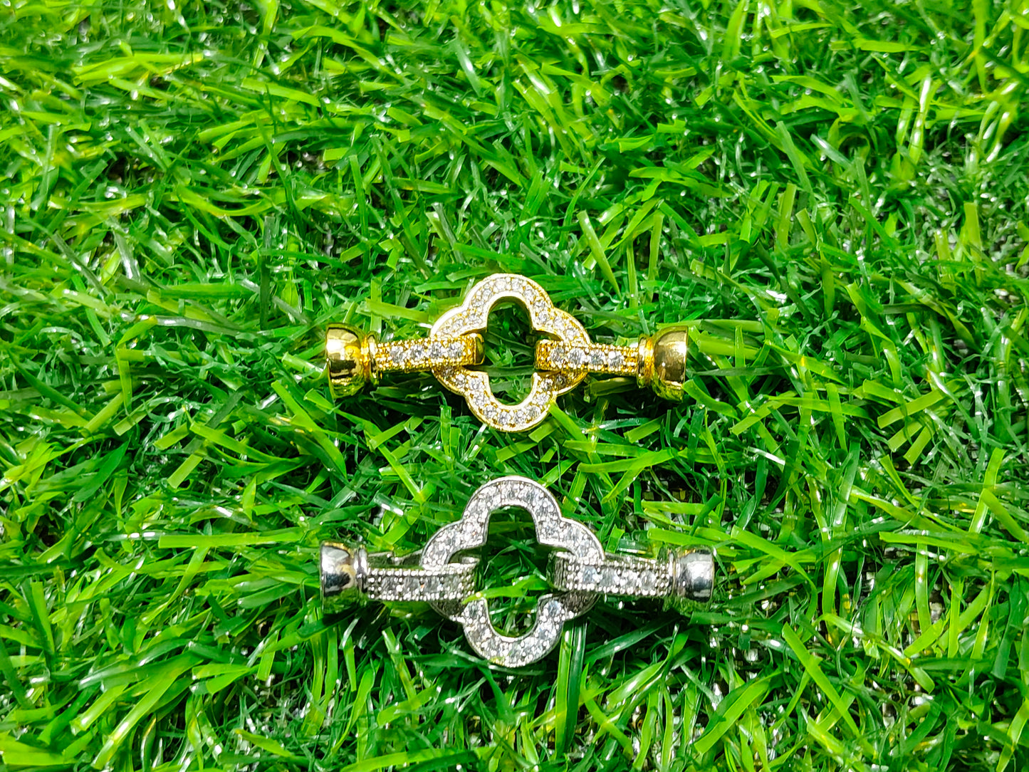 Sparkling Anti-Tarnish Charms - Gold & Silver Finish