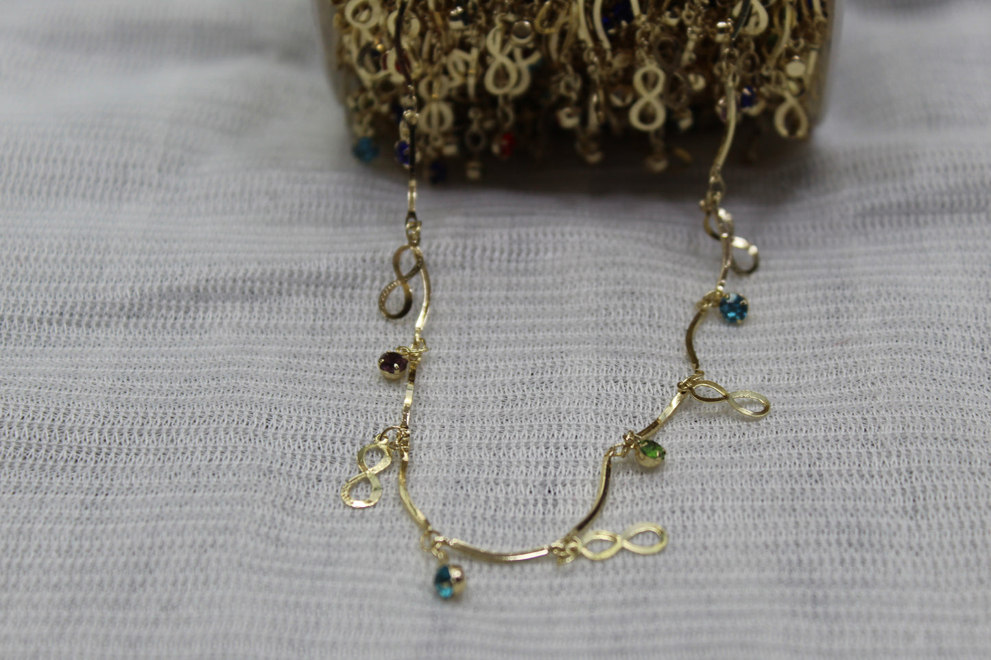 Anti Tarnish Stone Jewelry Makin for Women Stylish Neck chains