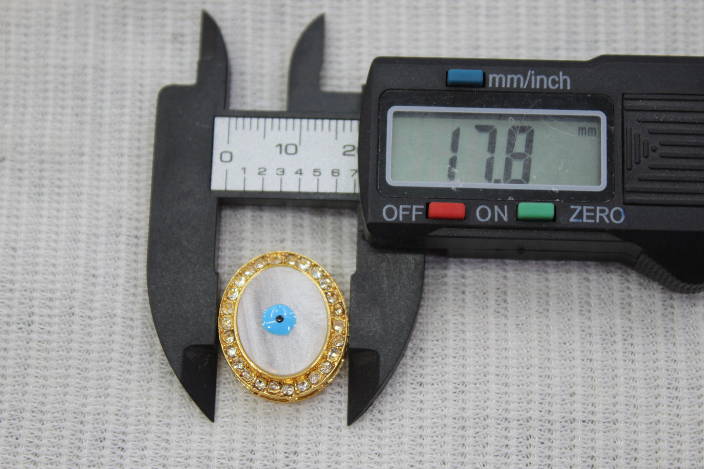 Meenakari Mop Raw Material Loose Beads Spacers, Connectors, Components for Jewellery Making |Size :