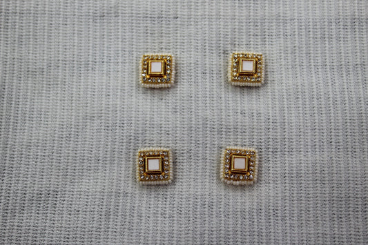 Meenakari Raw Material Loose Beads Spacers, Connectors, Components for Jewellery Making |Size