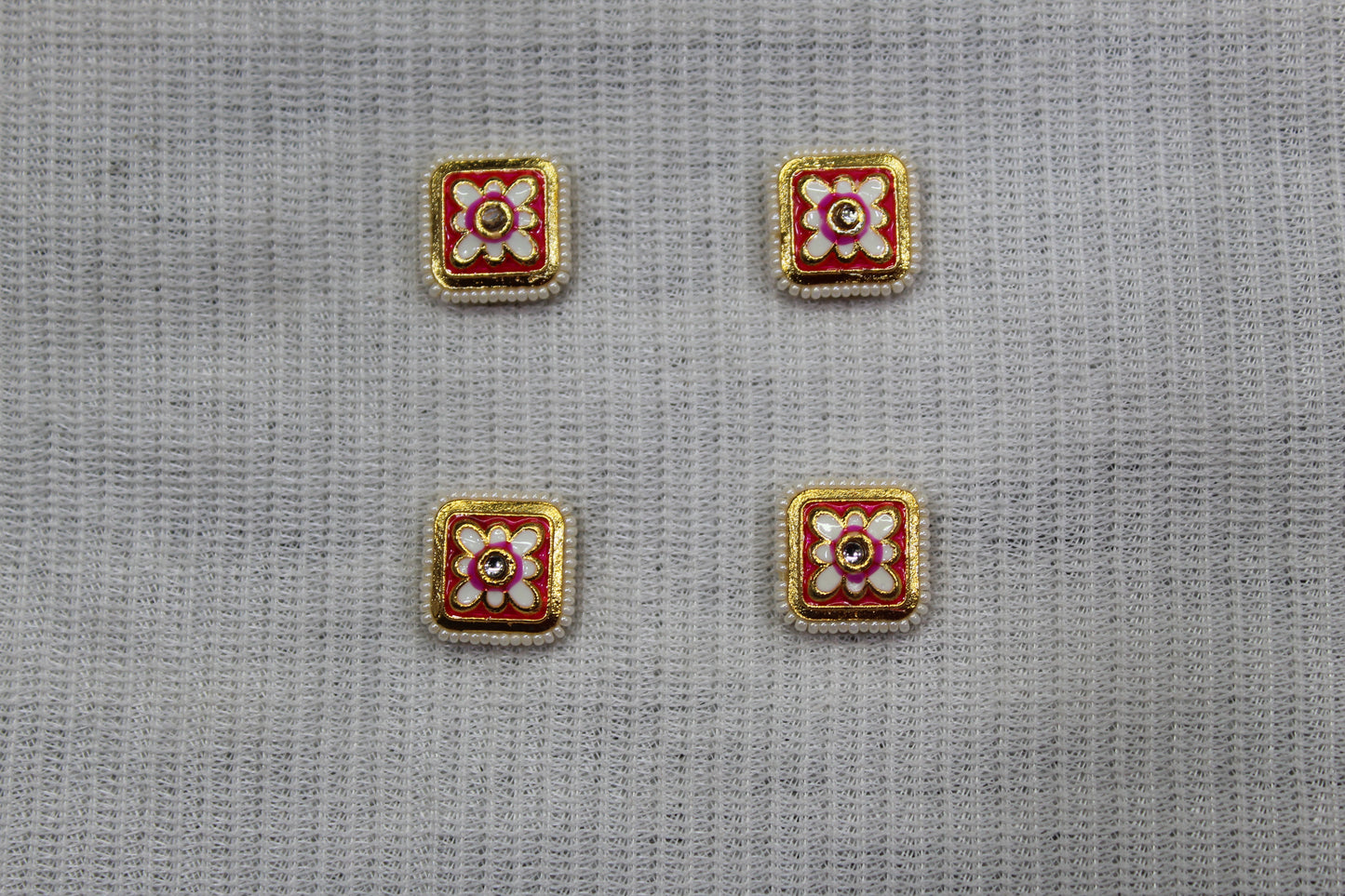 Meenakari Raw Material Loose Beads Spacers, Connectors, Components for Jewellery Making |Size