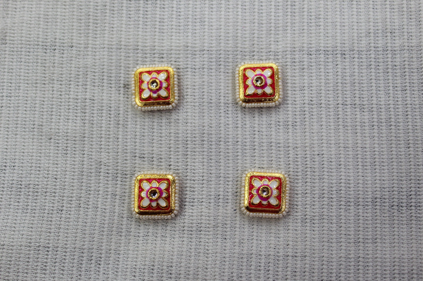 Meenakari Raw Material Loose Beads Spacers, Connectors, Components for Jewellery Making |Size