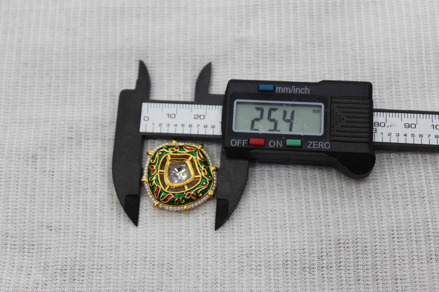 Meenakari Raw Material Loose Beads Spacers, Connectors, Components for Jewellery Making |Size