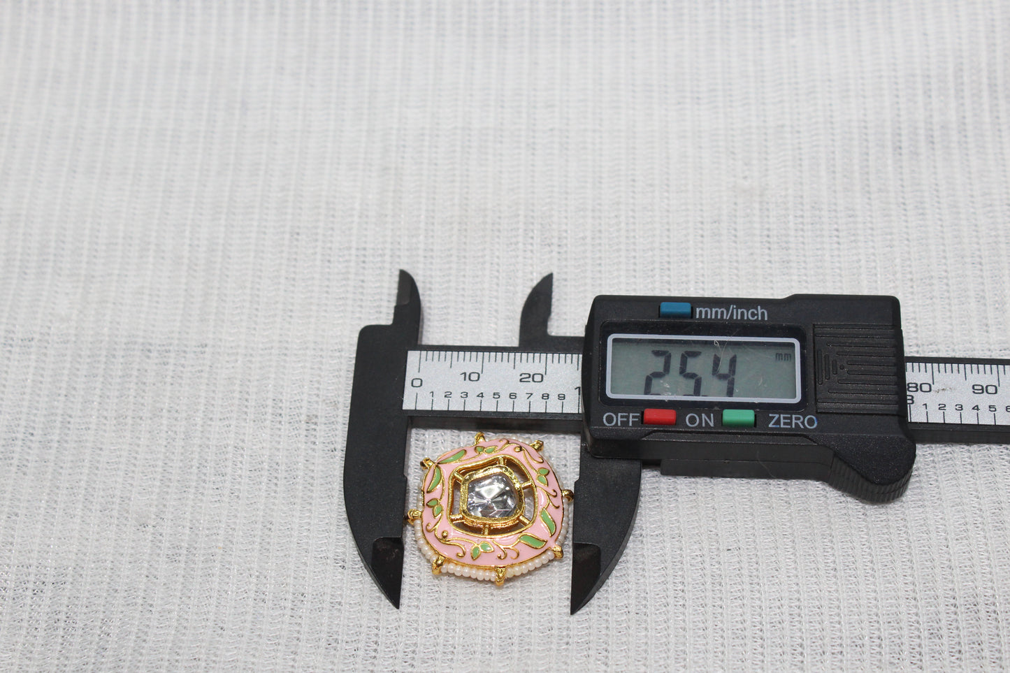 Meenakari Raw Material Loose Beads Spacers, Connectors, Components for Jewellery Making |Size