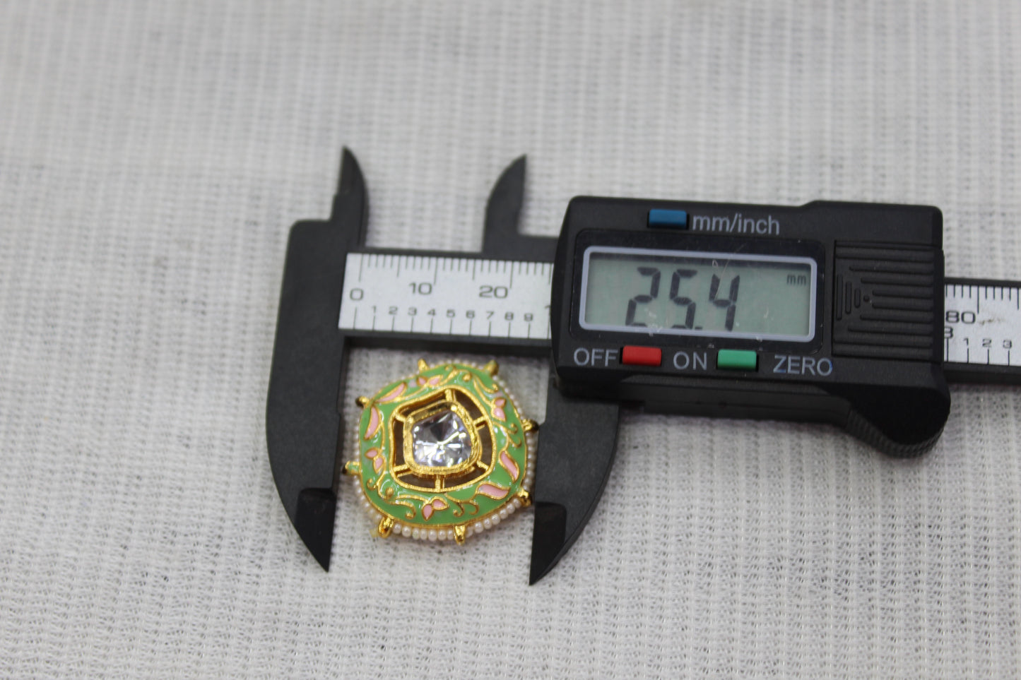 Meenakari Raw Material Loose Beads Spacers, Connectors, Components for Jewellery Making |Size