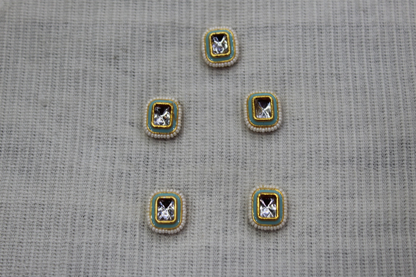 Meenakari Raw Material Loose Beads Spacers, Connectors, Components for Jewellery Making |Size