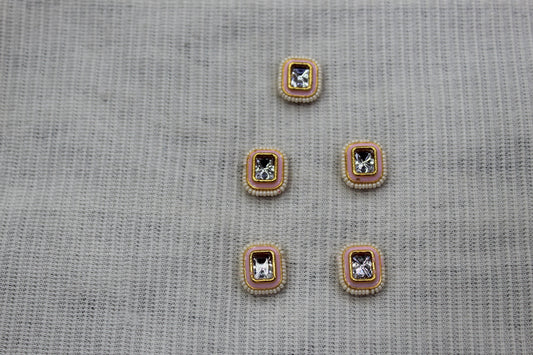 Meenakari Raw Material Loose Beads Spacers, Connectors, Components for Jewellery Making |Size