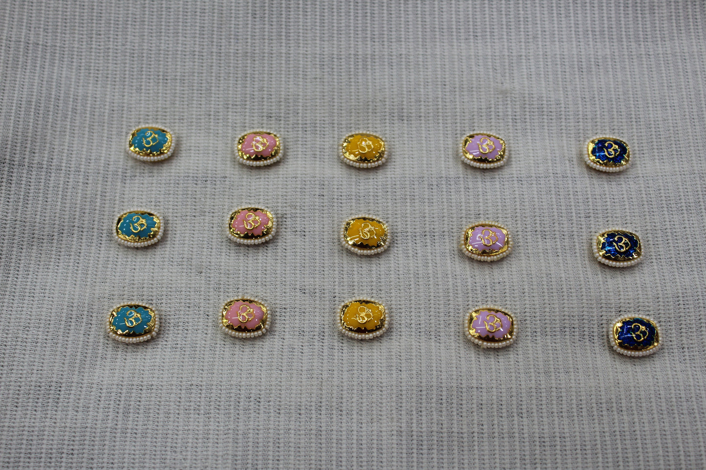 Meenakari Raw Material Loose Beads Spacers, Connectors, Components for Jewellery Making |Size :