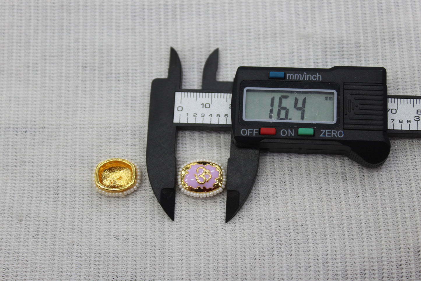 Meenakari Raw Material Loose Beads Spacers, Connectors, Components for Jewellery Making |Size :