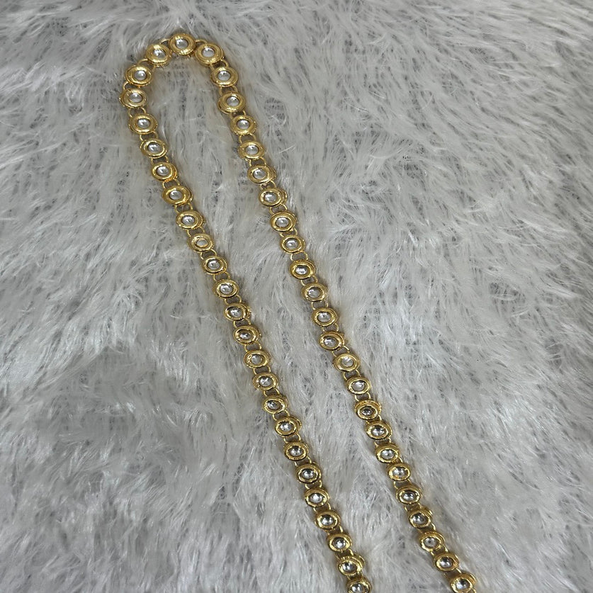 Luxury Jewelry making kundan round 3 mm