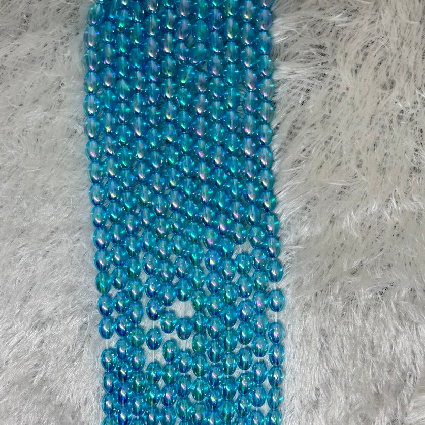 Elegant Luxury Plastic Beads 8 mm oval