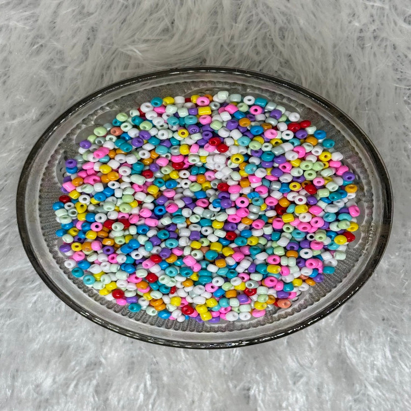 Glass Seed beads multi colors