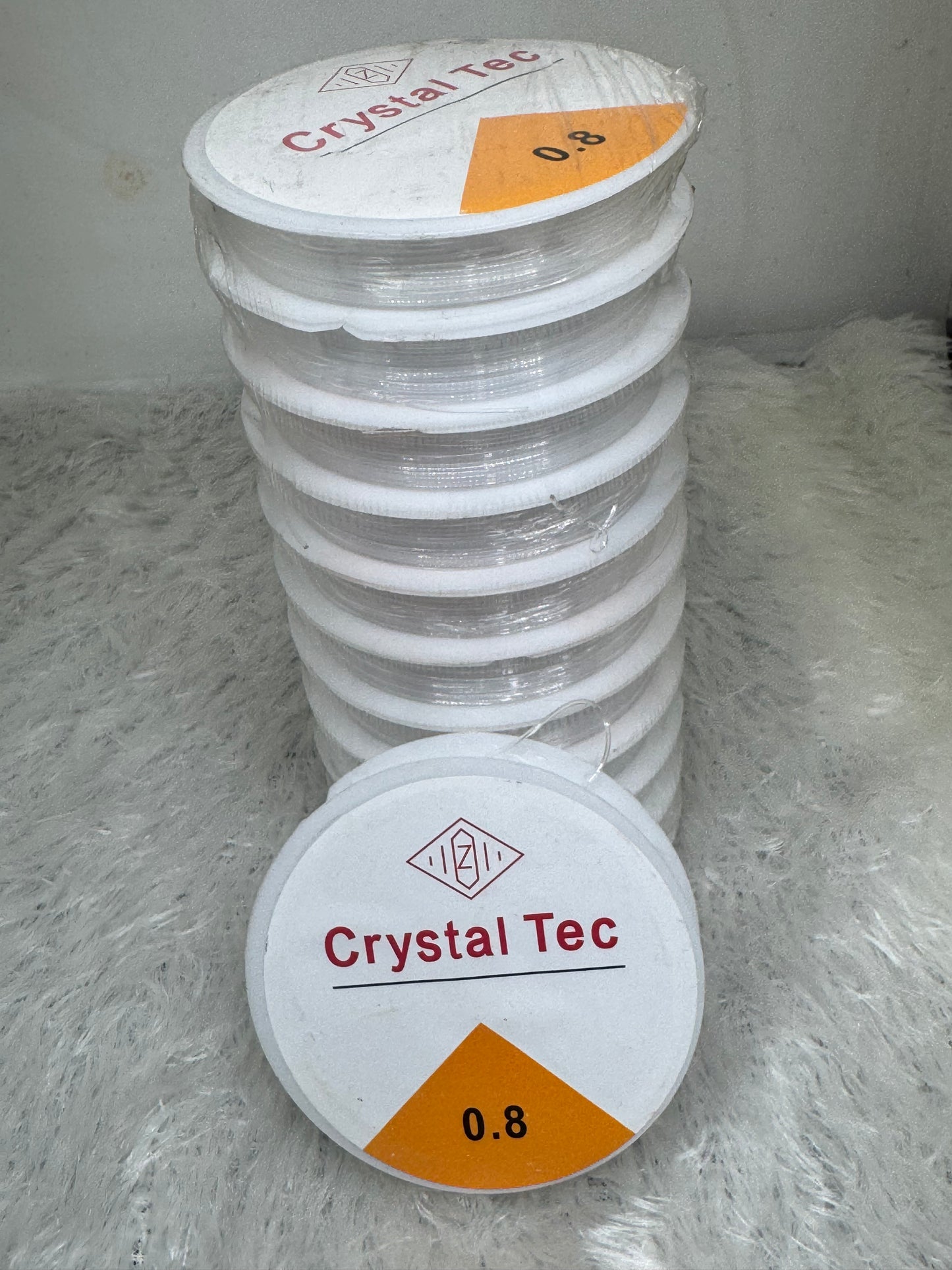 Transparent Elastic Crystal Thread | 0.8 mm