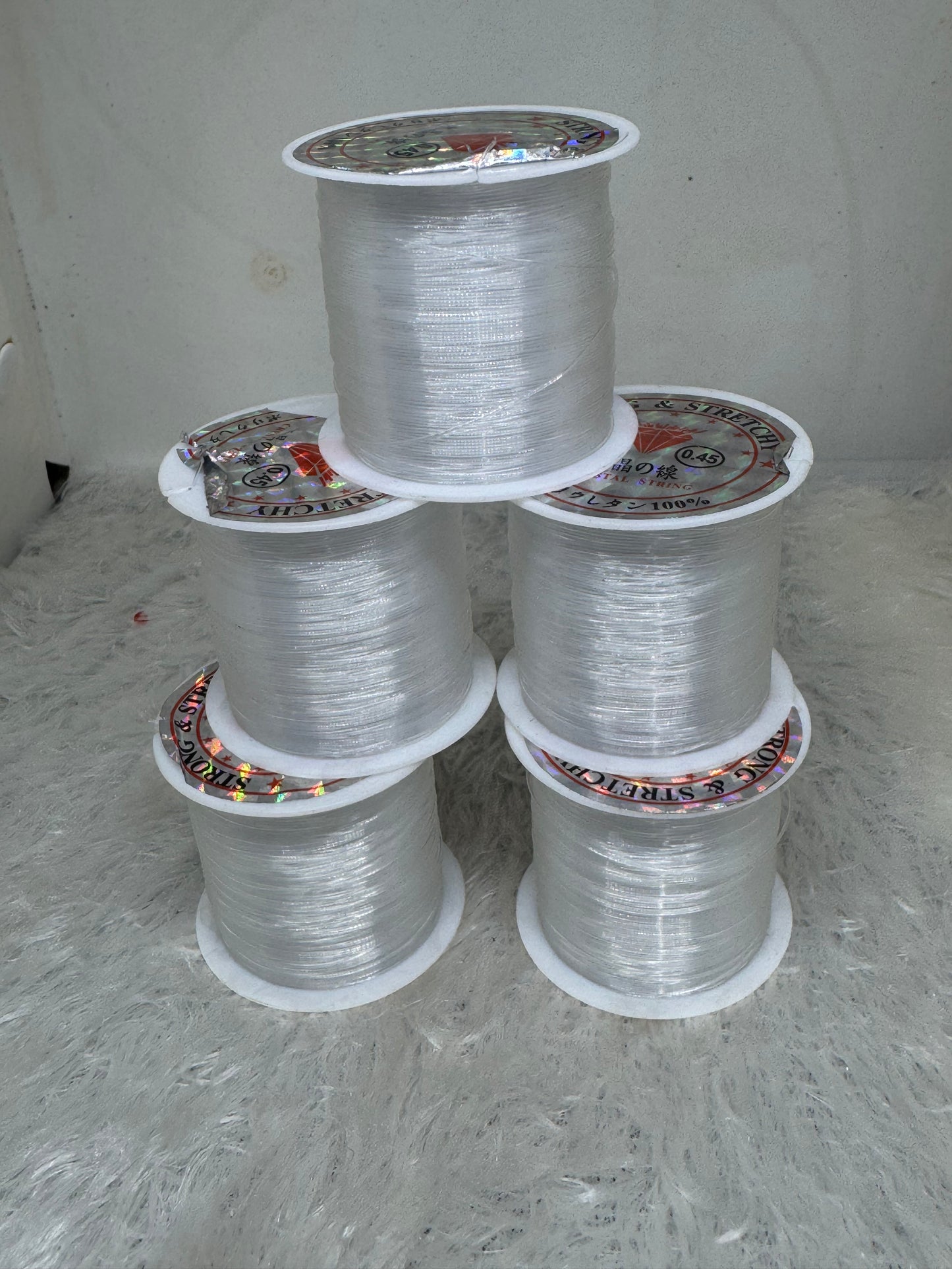 Clear Nylon Invisible 5 pcs set