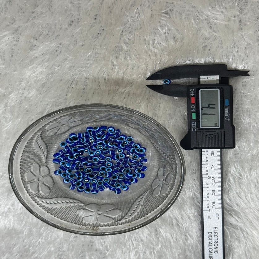 Evil Eye Beads Loose Space Beads for DIY Jewelry Making Bracelet Necklace Supplies