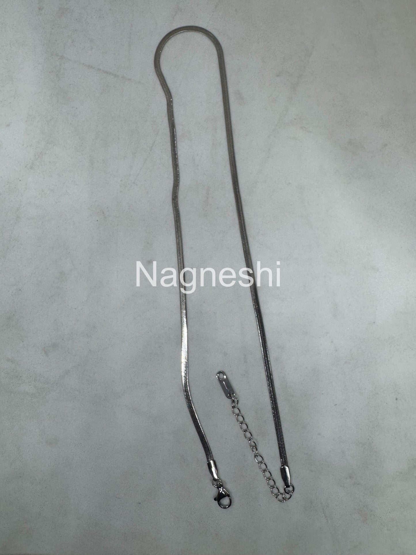 Stainless Steel Snack Unisex Chain 3 number