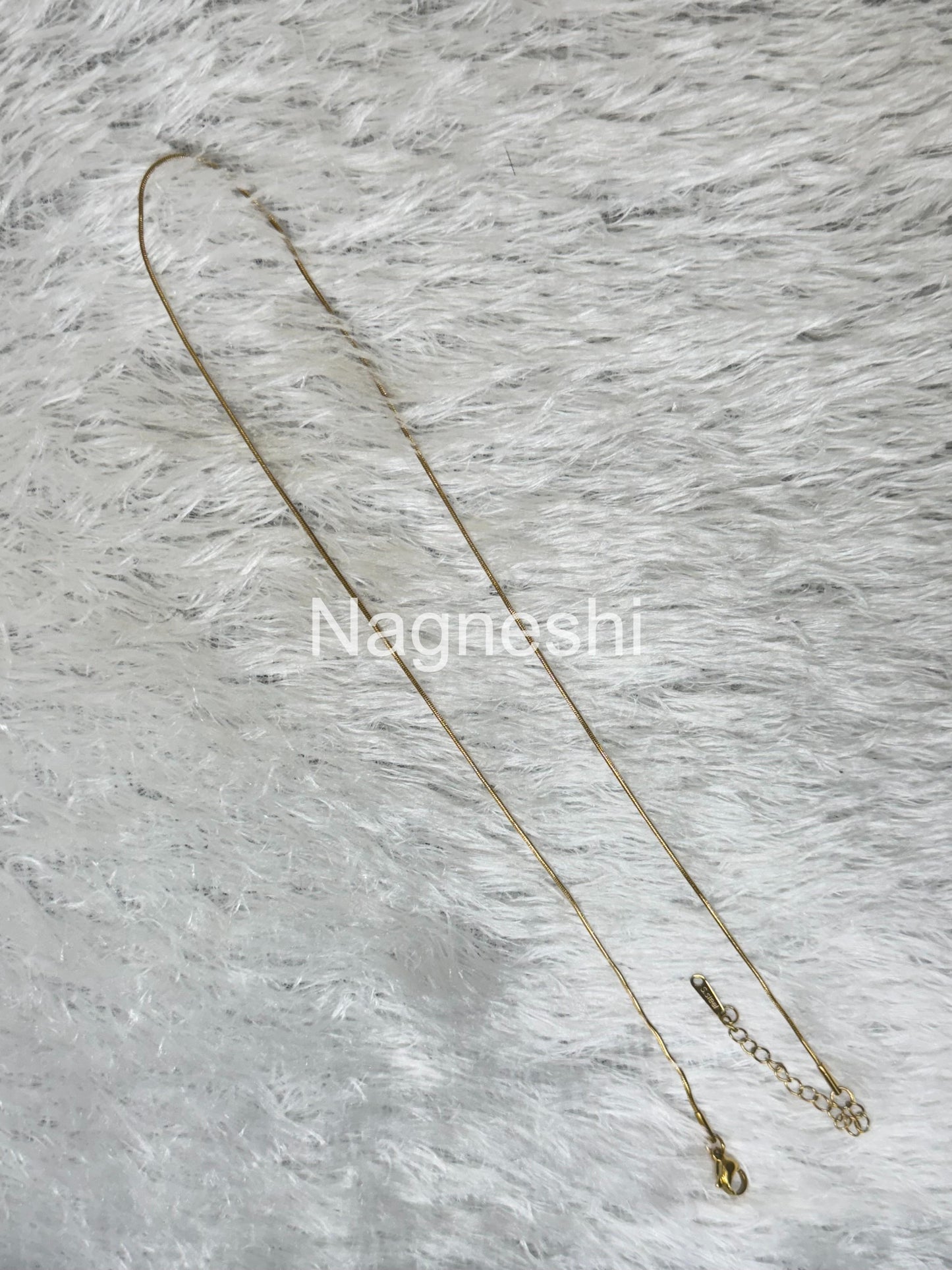 Neck chain stainless steel Gold