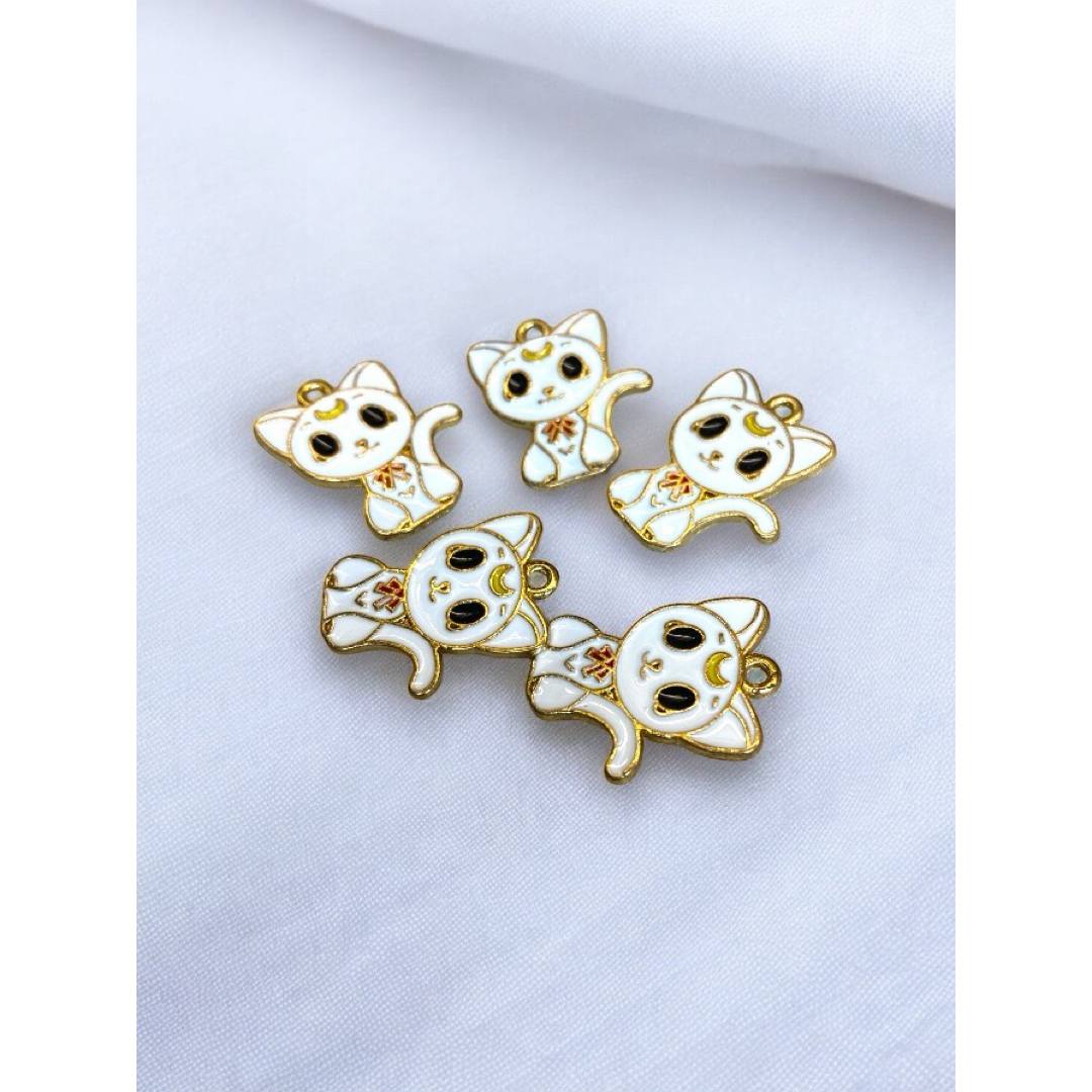 Enamel Charms Cat