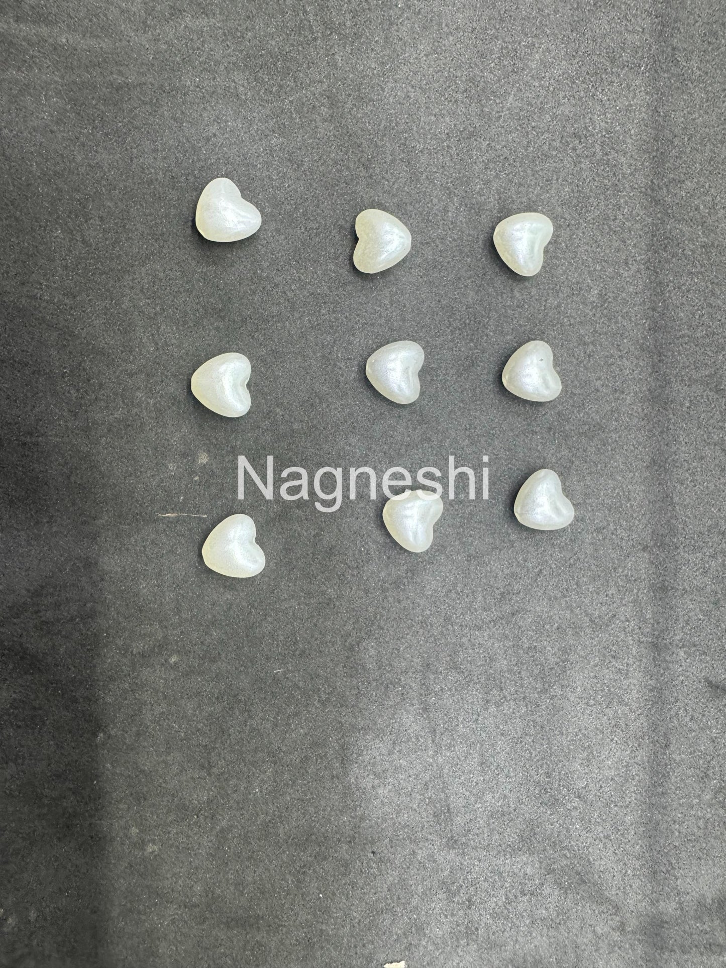 Plastic Heart beads