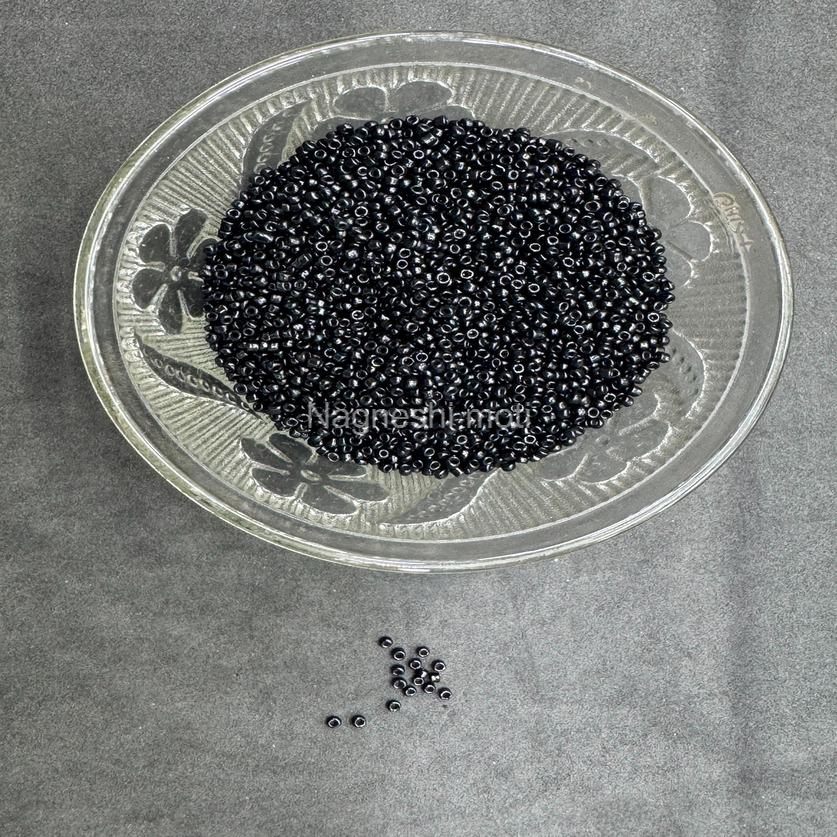 Glass Seed Beads Black