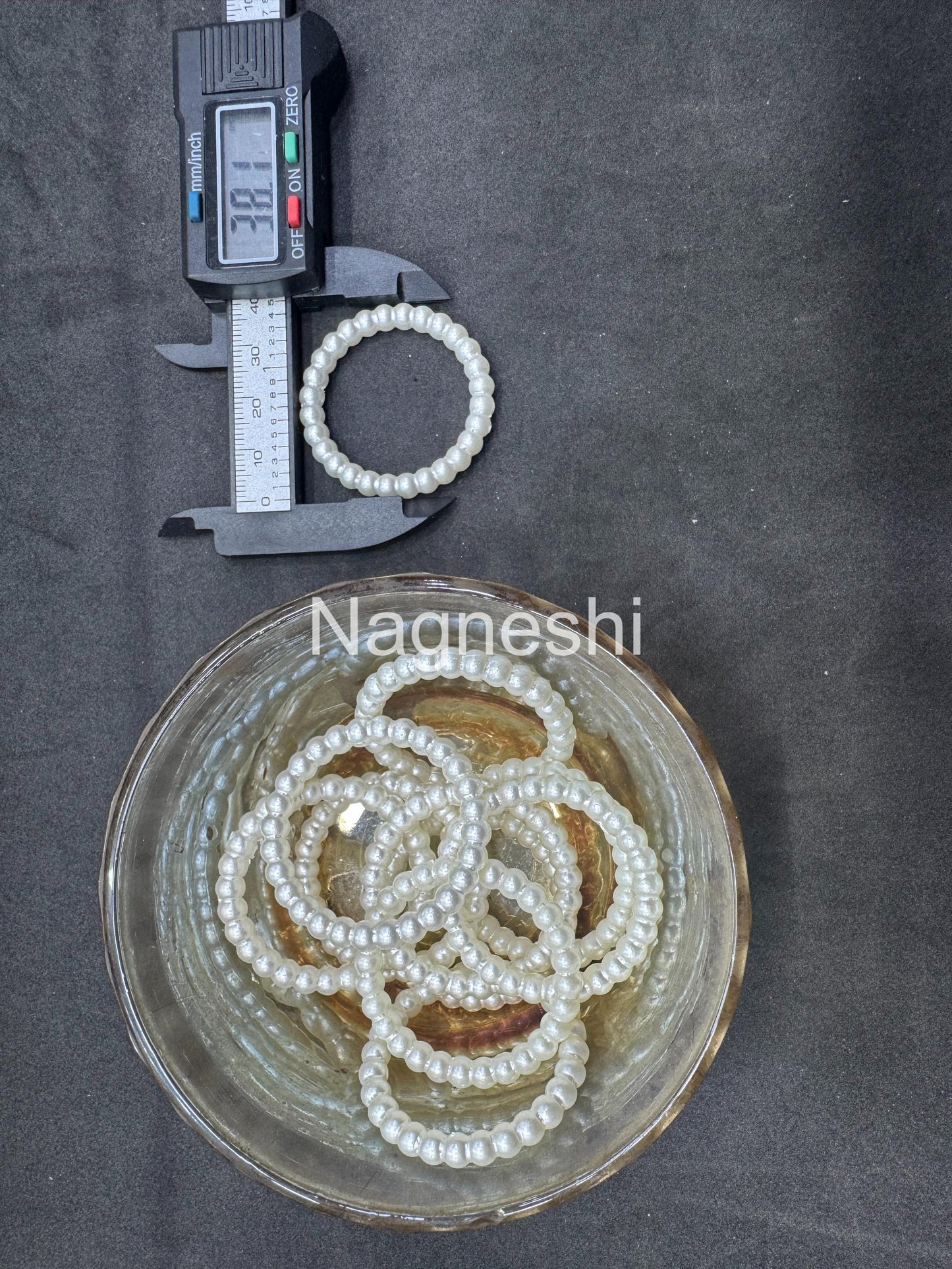 Plastic beads Ring
