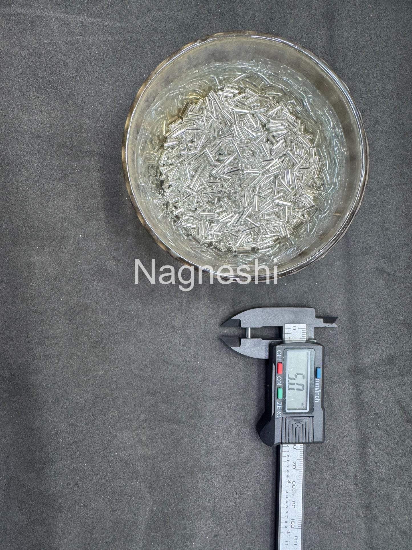 Glass Seed Beads White