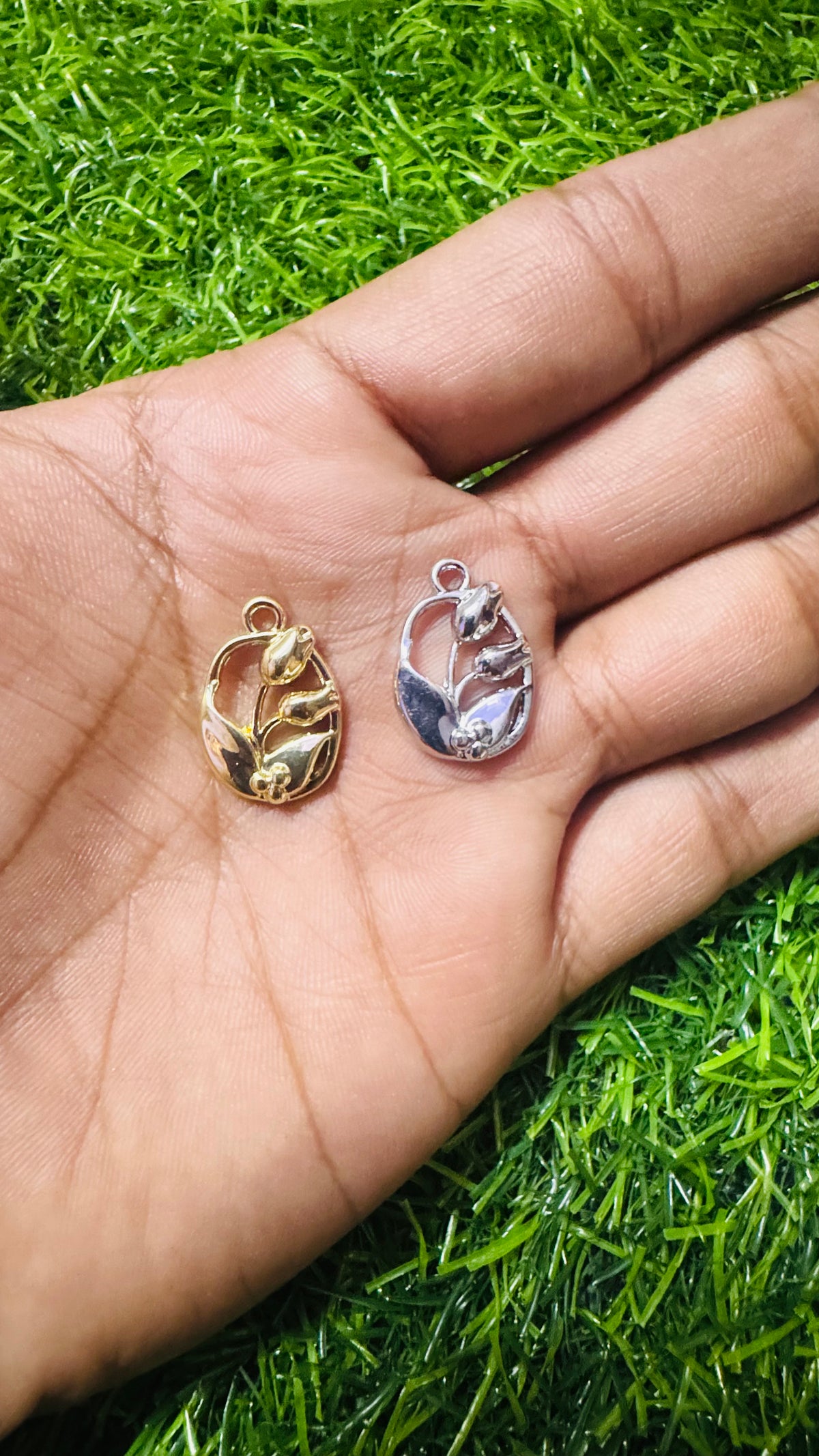 Anti-Tarnish charm - Available in Gold & Silver