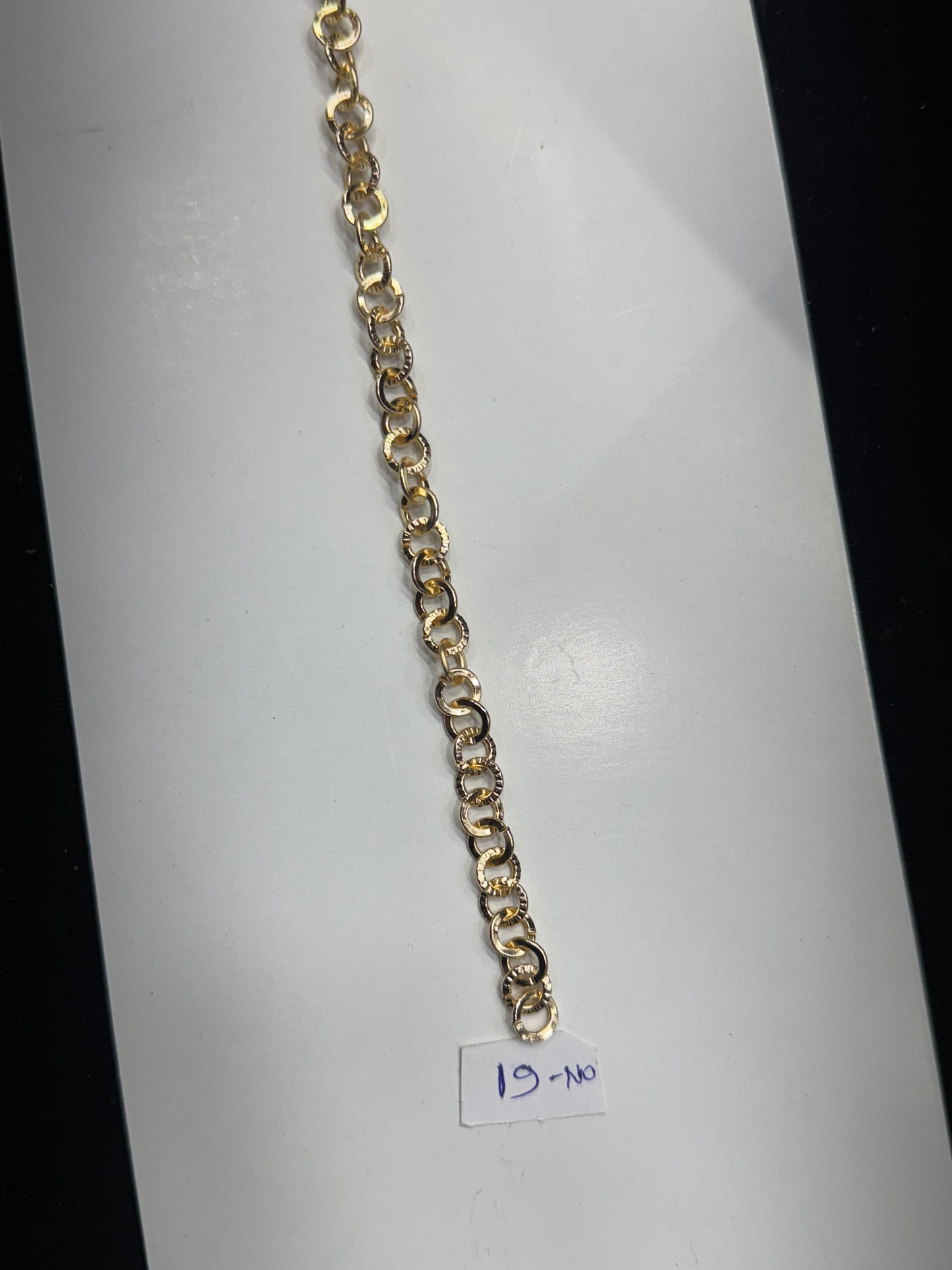 Metal Chain (Indian Plating) Good Quality 19 Number