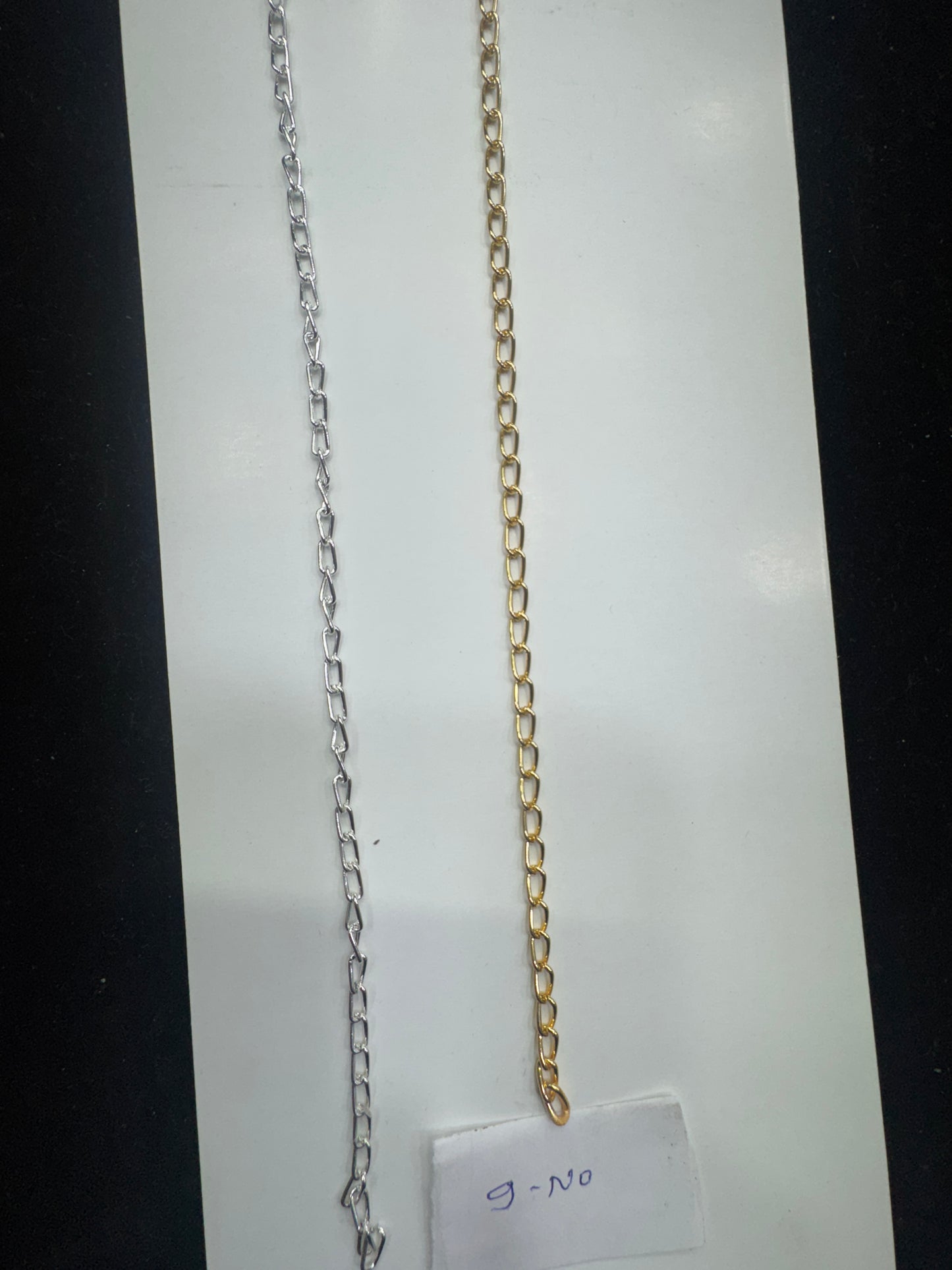 Metal Chain (Indian Plating) Good Quality 9 Number