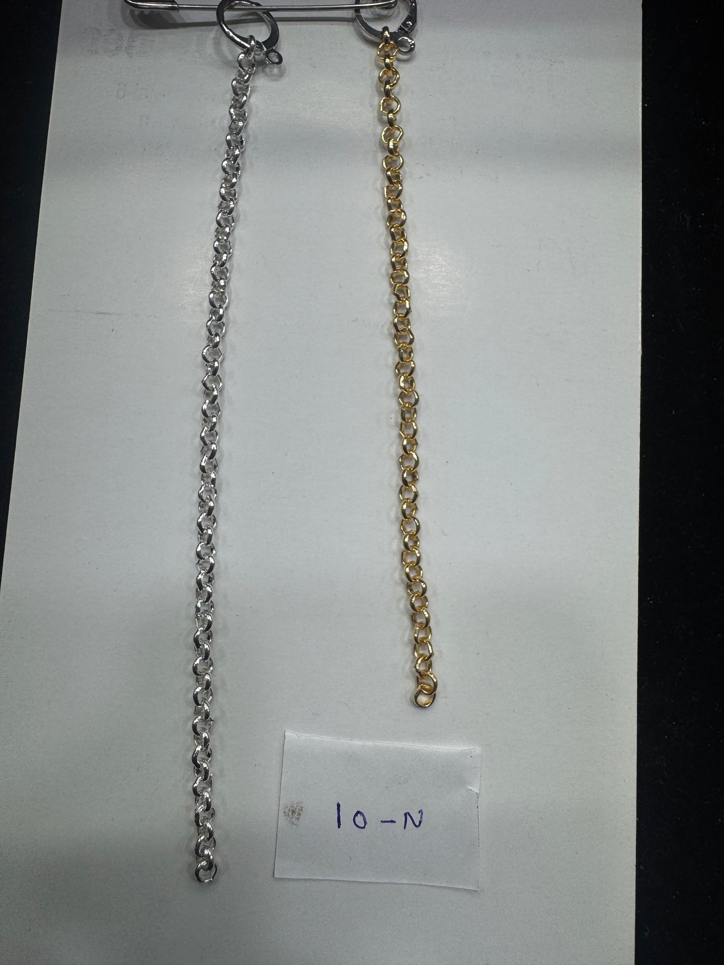 Metal Chain (Indian Plating) Good Quality 10 Number