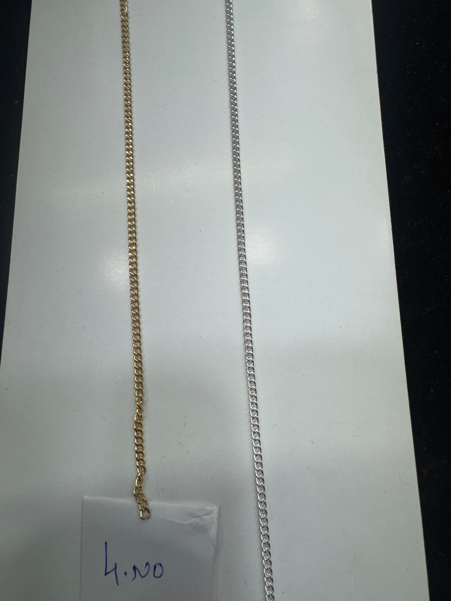 Metal Chain (Indian Plating) Good Quality 4 Number