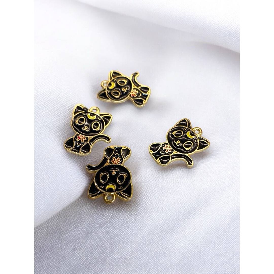 Enamel Charms Cat