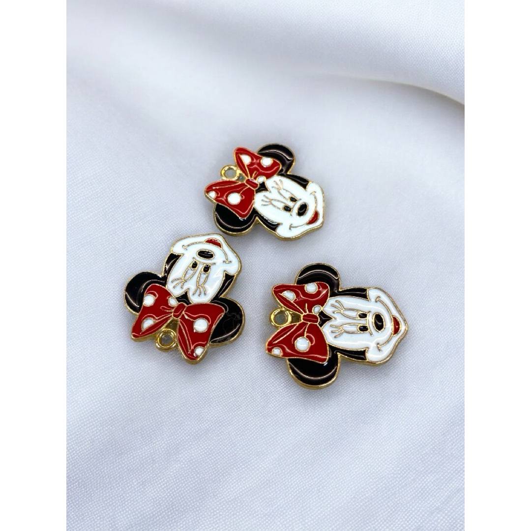 Metal Enamel Minni Charms