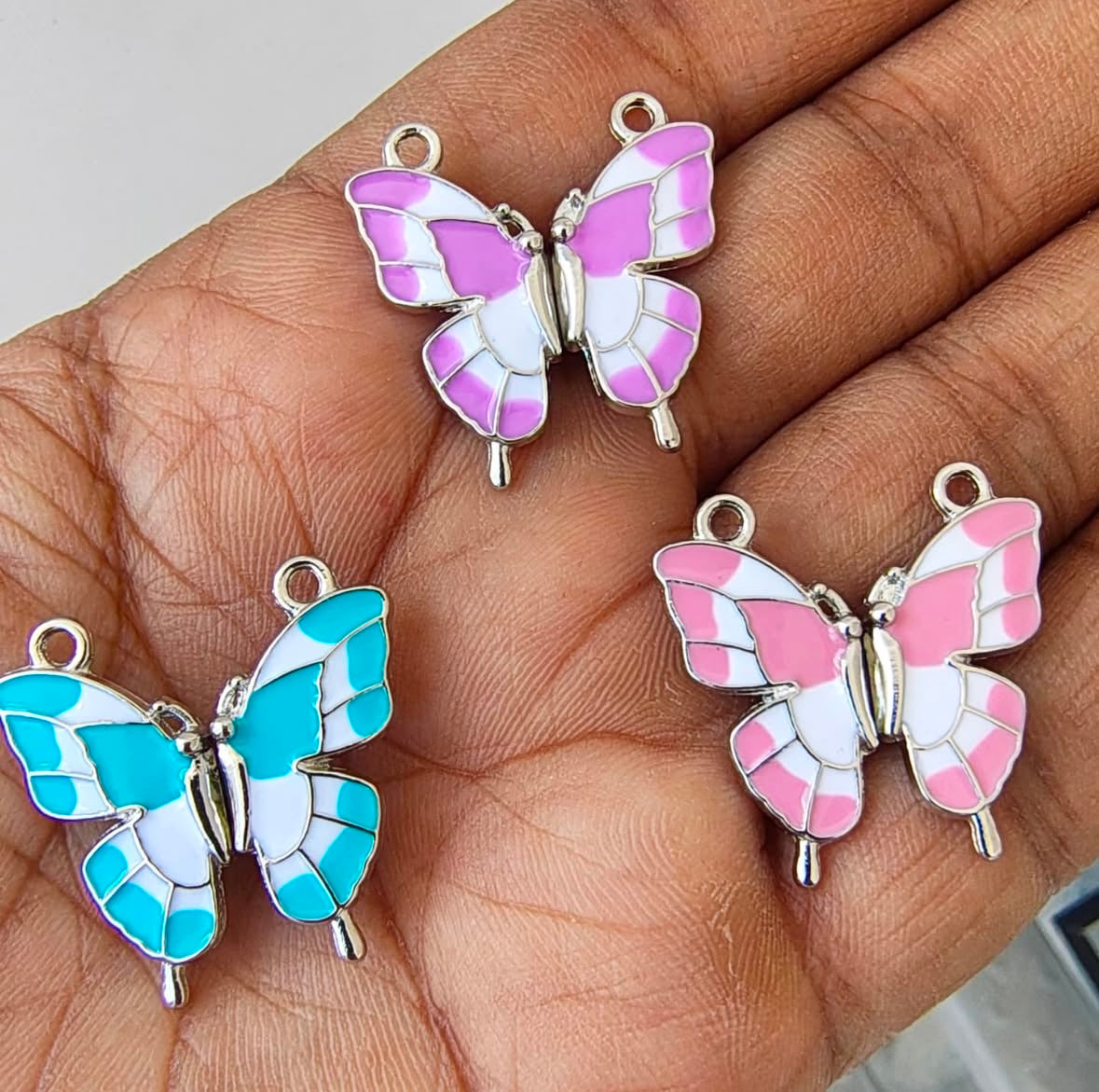 Magnetic Butterfly Charms