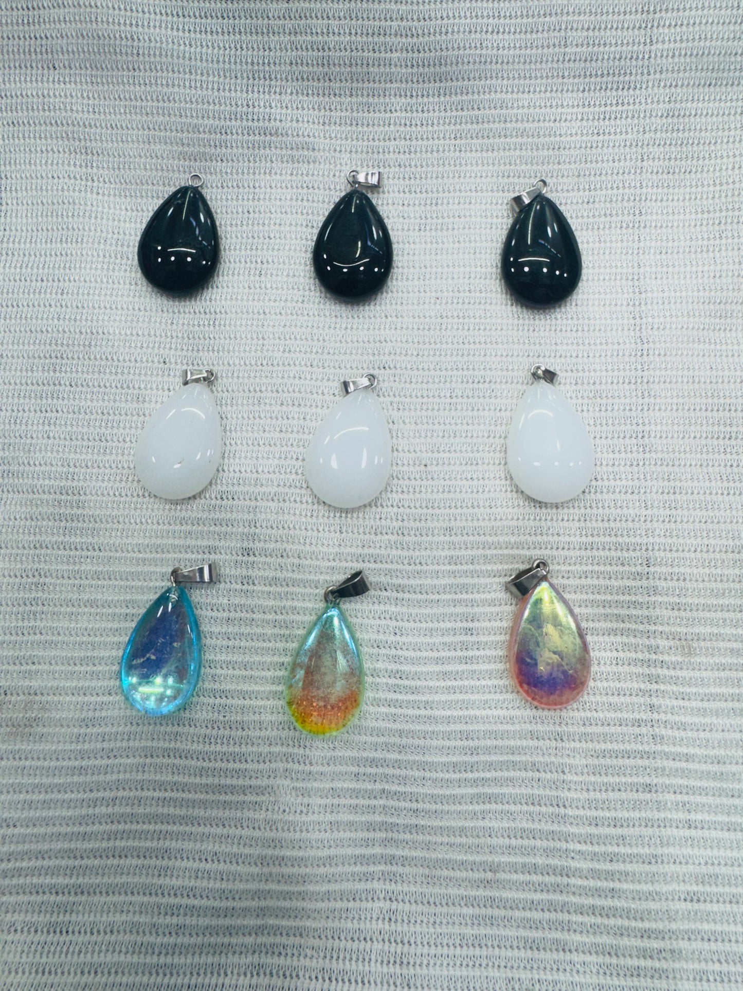 Drop Glass charms 20 mm