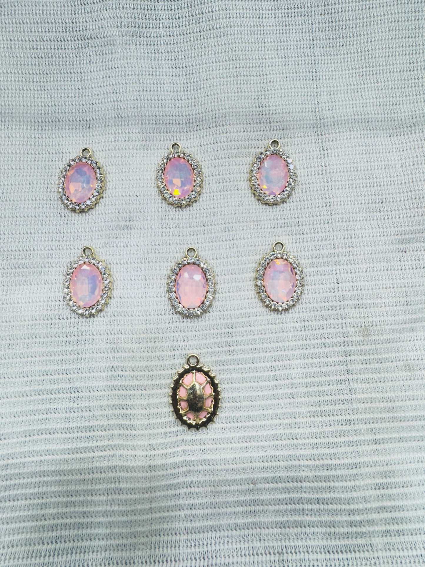 Anti Tarnish Oval Charms