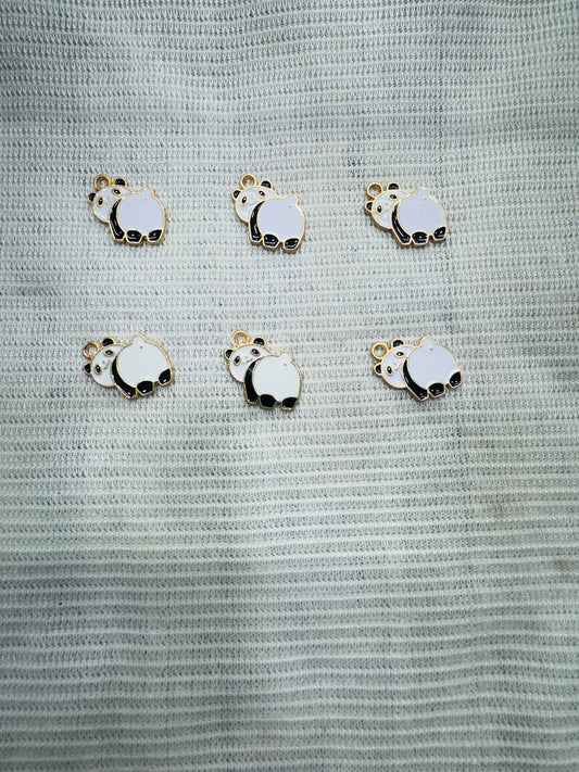 Enamel   Panda Charms