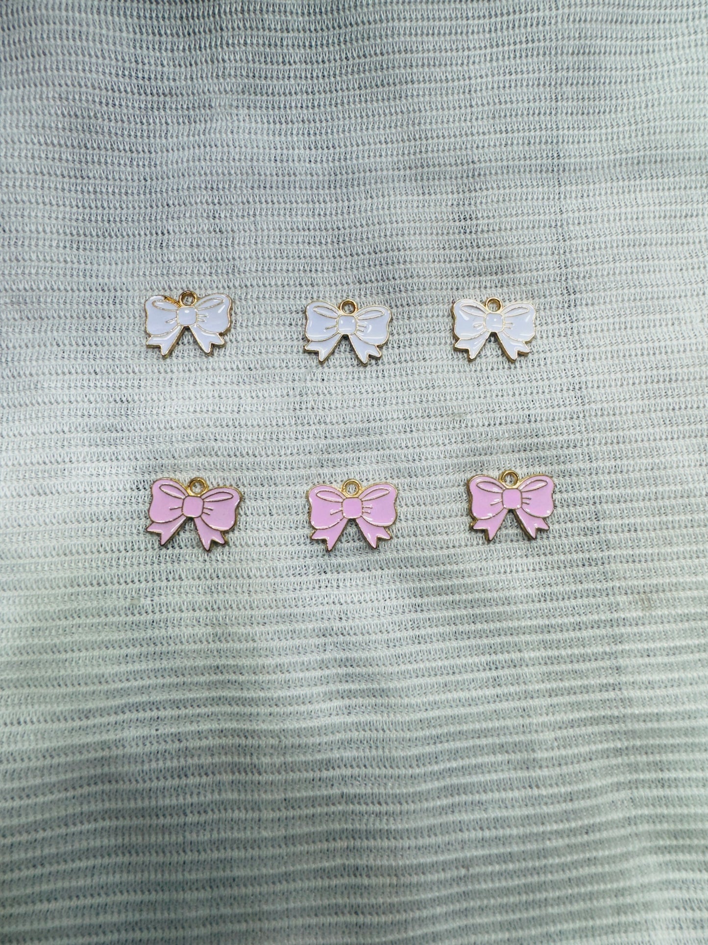 Enamel Bow Charms