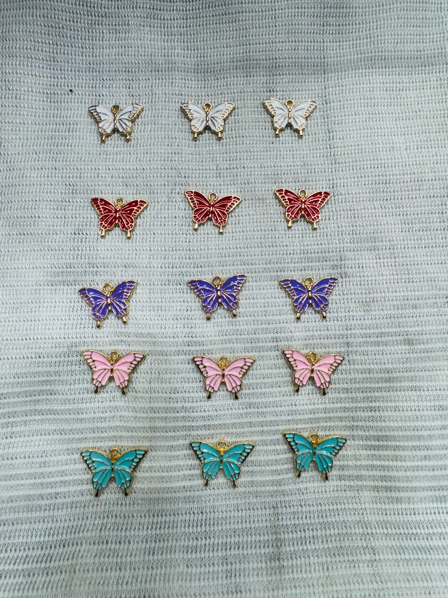 Enamel Butterfly Charms