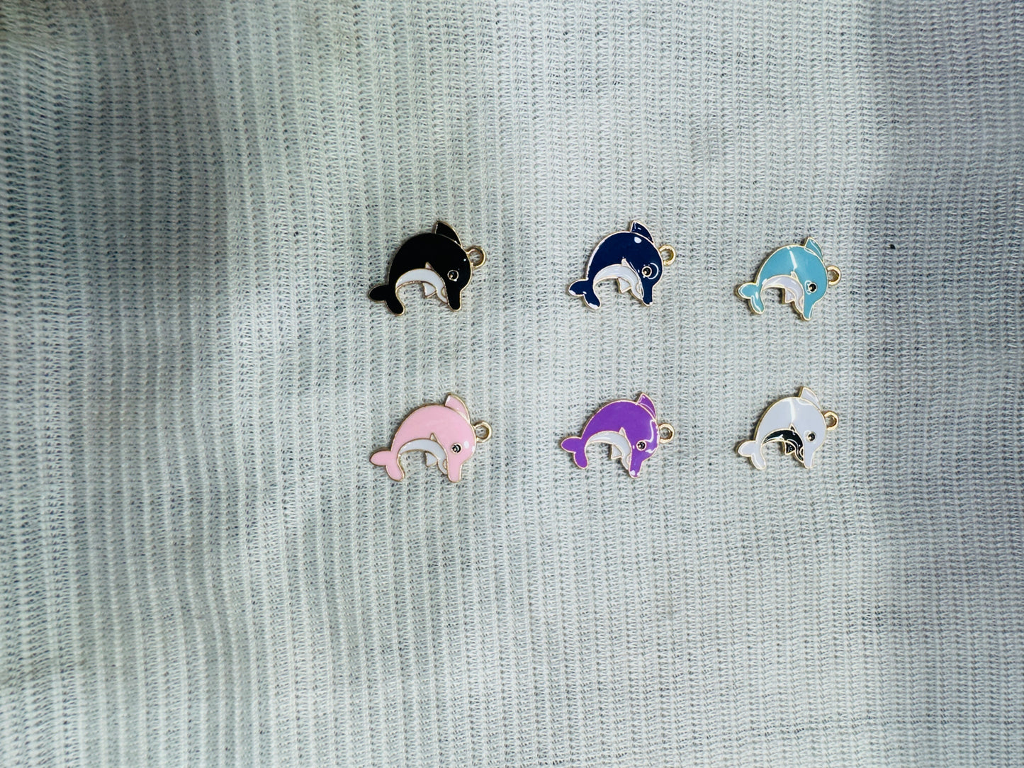 Enamel Fish Charms