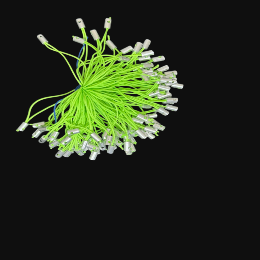 100PCS Beaded Phone Charms Smile Face Cell Phone Lanyard Wrist Strap