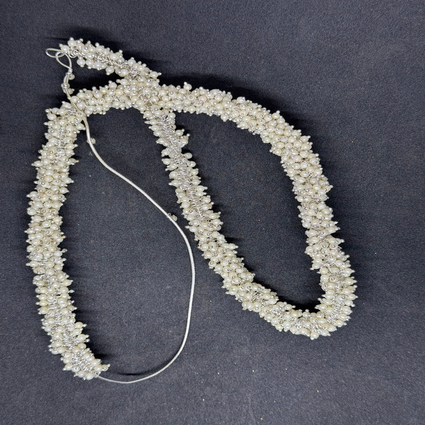 Pearl Loreals 3mm for Jewellery Making, Earring, Necklace, Bracelet (Pack of 60-65GMS) white