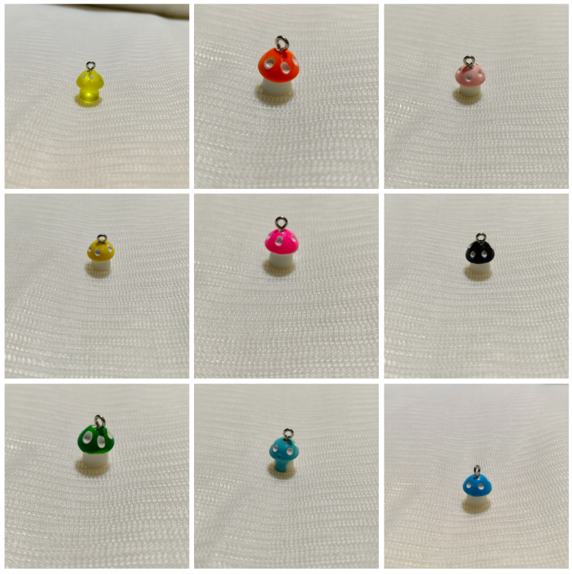Magic Mushroom Charm Bundle (11 Pieces)