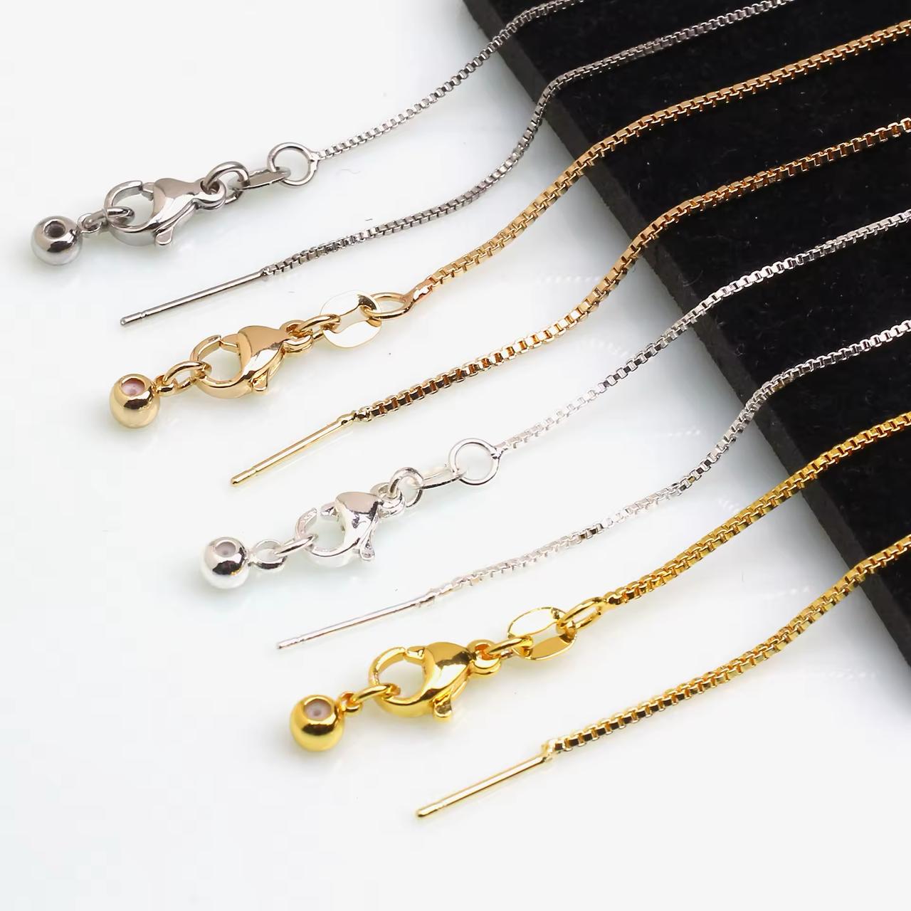 Neck ready chain anti tarnish 18k plating