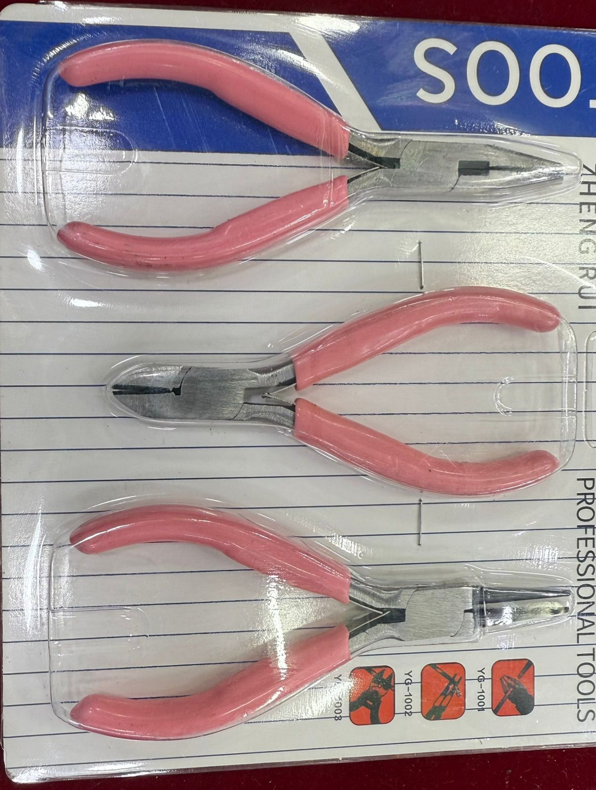 Jewelry Starter Kit: Round Nose, Chain Nose, and Side Cutter Pliers