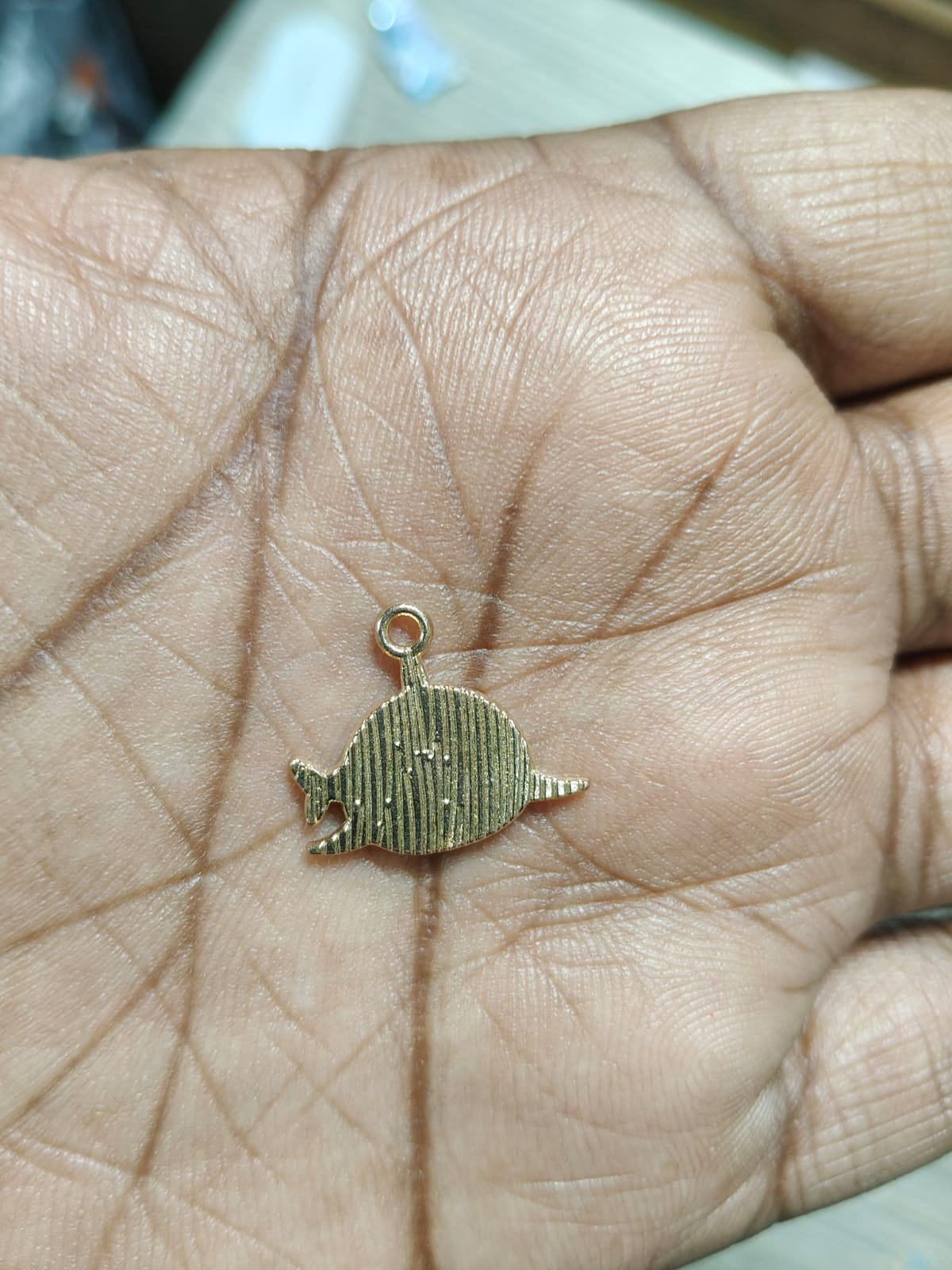 NAGNESHI Pink Shark Enamel Charms Metal Pendant for Jewelry Making