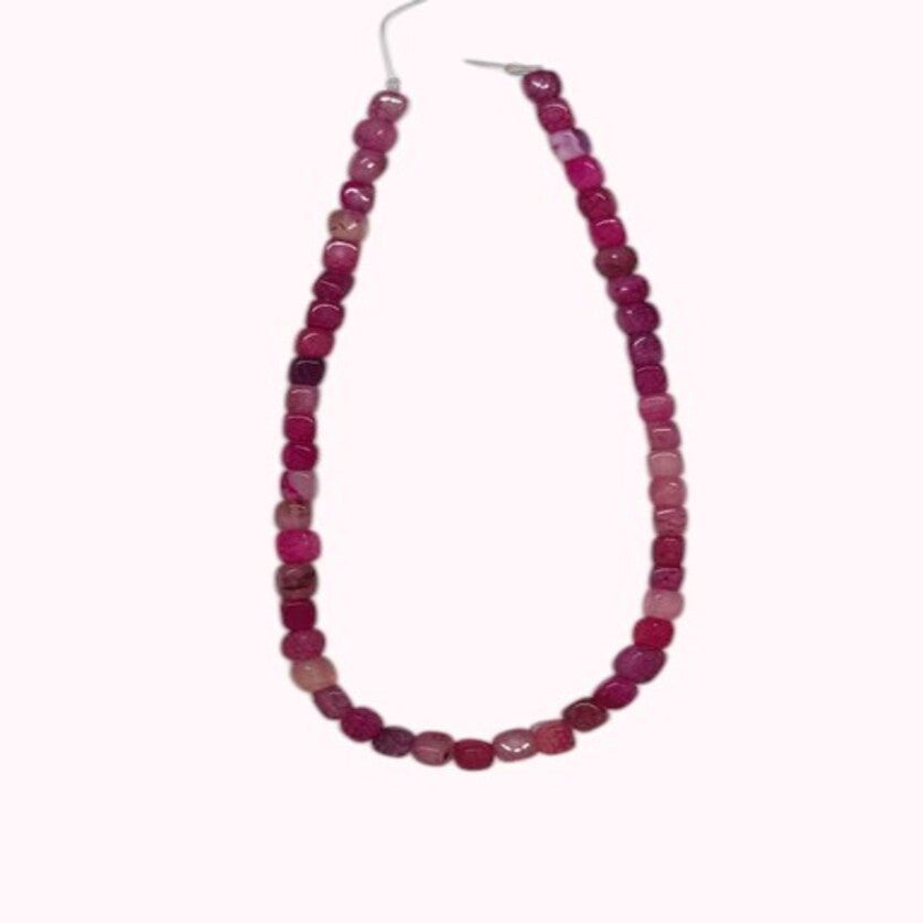 Elegant Stone Sqaure Beads Gemstone Size 8mm